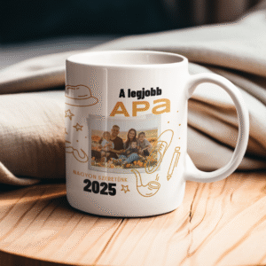 .A legjobb apa BÖGRE saját fényképpel