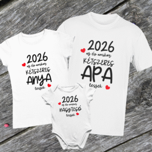 ..2026 az év amikor Anya/Apa/Nagytesó leszek 3 db-os családi szett
