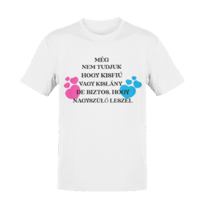 .Még nem tudjuk, hogy fiú vagy lány (férfi póló)