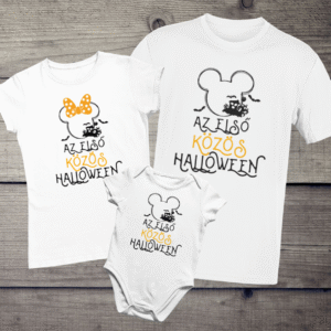..Az első közös Halloween  családi szett (3 db-os)