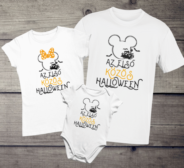 ..Az első közös Halloween  családi szett (3 db-os)