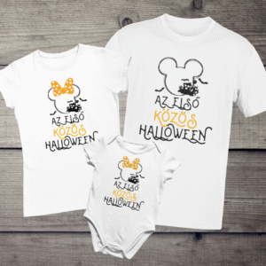 ..Az első közös Halloween masnis családi szett (3 db-os)