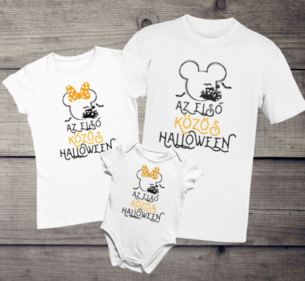 ..Az első közös Halloween masnis családi szett (3 db-os)