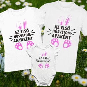 ..Az első húsvétom családi szett (3 db-os) rózsaszín