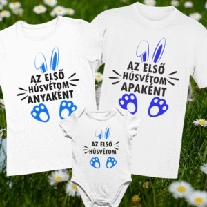..Az első húsvétom családi szett (3 db-os)kék