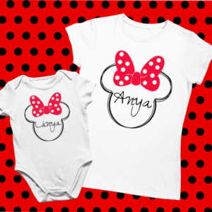 .Anya&Lánya masnis póló+ body szett